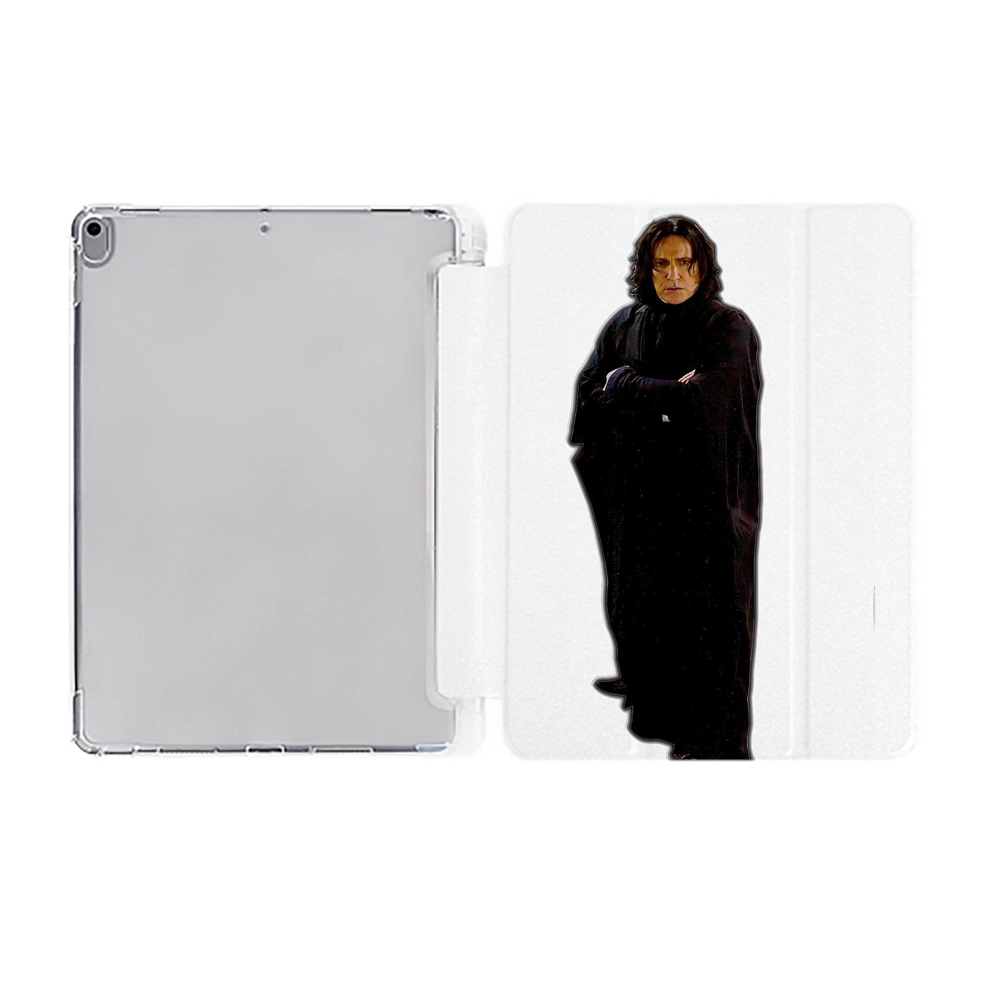 （画像用） Harry Potter ハリー・ポッターシリーズ IPad ケース ペン収納付き 三つ折りスタンド PUレザー×シリコン 対応機種9.5/10.5/10.9インチ